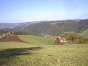 Blick nach Norden ber Rufenhusle und Schweigbrunnen am 26.10.2003