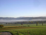 Blick vom Giersberg am 12.10.2003 frhmorgens nach Stegen