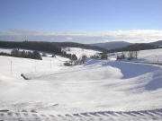 Blick vom Schwrerhof ins Jostal nach Sden am 29.12.2003