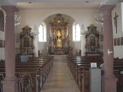 Im inneren der Lindenberg-Kapelle