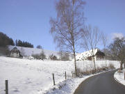Blick nach Nordwesten zum Klausenhof in St.Peter-Rohr am 20.2.2004