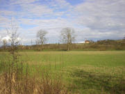 Blick nach Osten am 28.3.2005 zur Bergkirche und Nimburg links