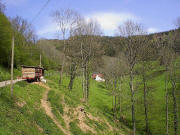 Blick nach Osten in den Weberdobel am 30.4.2005