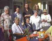 das Team vom Haus Demant am Erntedanksonntag 9.10.2005