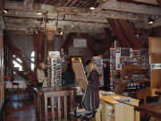 Blick nach S�den in der T�rmerstube am 29.1.2006