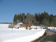 Blick nach Norden zum Birklesh�usle am 19.3.2006