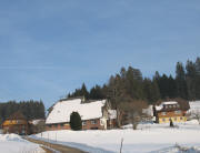 Blick nach Osten zum Geggeshof am 5.2.2006