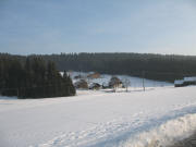 Blick nach Osten zum Kaiserhof (oben) am 5.2.2006