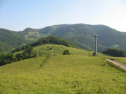 Blick von Hau zwischen Neuenweg und B�llen nach Norden zum Belchen am 13.6.2006