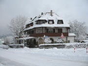 Blick nach Norden zum Gasthaus Lindenmatte am 5.3.2006