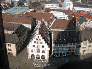 Blick nach Norden zu Kornhaus und Rappen (rechts) am 12.3.2006