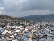 Blick nach S�dosten zu Schwabentor und Greiffenegg am 12.3.2006