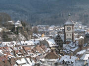 Tele-Blick nach S�dosten zu Schwabentor und Greiffenegg am 12.3.2006