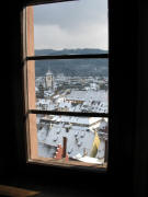 Blick nach S�dosten zum Schwabentor am 12.3.2006