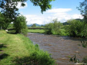 Blick nach Osten zum Wasserwerk-Steg zum Hinterwaldkopf am 29.5.2006