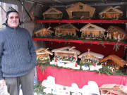 Krippenbauer Leopold Natterer aus Denzlingen am 17.12.2007 am M�nster