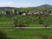 Blick nach Norden auf Feuerbach am 17.4.2008
