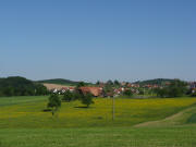 Blick nach Norden auf Ottoschwanden am 13.5.2008