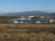 Tele-Blick vom Wolfsbuck nach Nordosten �ber Ikea und Gundelfinger Rebberg zum Kandel am 15.1.2008