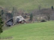Tele-Blick vom Stationenweg Lindenberg nach S�den �bers Gallih�usle zum Gallihof am 15.3.2008