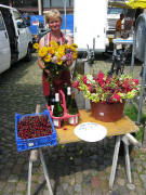 Blumen, Kirschen und Wein von Hildegard Hi� aus Eichstetten am 26.6.2009