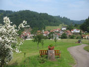 Blick nach Norden auf Reichenbach am 4.6.2009
