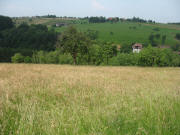 Blick vom Saisenberg nach Westen am 4.6.2009 �bers Brettental zum Kurhaus Freiamt