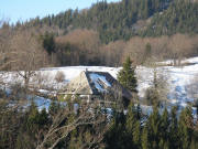 Blick nach Norden zum Gummenhof am 11.1.2009
