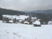 Blick nach Norden �ber Schwarzenbach am 27.1.2009