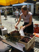 Hedelfinger Kirschen aus Opfingen von Fam. Surber am 26.6.2009