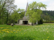Blick nach Westen zur Vaterunserkapelle am 1.Mai 2009