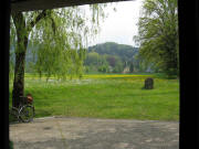 Blick aus der Vaterunserkapelle nach Osten zur Wiesneck am 1.Mai 2009