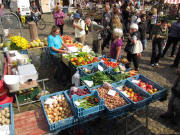 anuela Lehmann aus Bottingen auf dem M�nstermarkt  am 22.9.2009