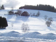 Blick vom L�wen Breitnau zum Wirbstein am 6.2.2010 zum Konradenhof