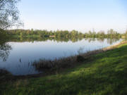 Blick nach S�den am Birkenwaldwee bei Oberhausen am 24.4.2010