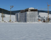 Blick nach Norden zu Testo in Titisee am 31.12.2010 - minus 5 Grad