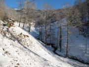 Blick nach Osten in den Weberdobel am 13.12.2010