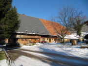 Blick nach Norden zum Z�hringerhof  am 13.12.2010