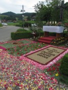 Fronleichnamsprozession Glottertal 7.6.2012: Der erste Altar