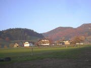 Blick nach Norden zum Birklehof am 6.11.2003