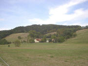 Blick zu Berlachen am Ortsende Stegen in Richtung Eschbach