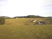 Blick nach Osten zu Glashof, Fackler-Hof sowie Ruheckle am 21.11.2003