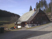 Blick von Osten zum Hochberghof am 21.11.2003