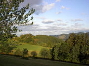 Blick vom Muckenhof(St.Peter nach Nordosten �ber Eschbach zum Salzhof und Molzenhof