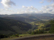 Blick vom Lindenberg nach S�den �bers Unteribental und Himmelreich zum Feldberg