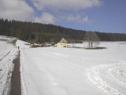 Blick nach Norden zum Holzh�usle am 1.3.2004