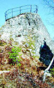 Huberfelsen zwischen Oberprechtal und Gutach/Schwarzwald