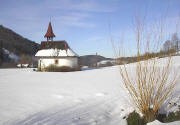 Kapelle beim Kapellenhof im F�hrental von S�den am 1.2.2004