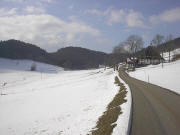 Blick nach Norden zum Kleiserhof am 1.3.2004