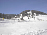 Blick von der Rotmeerloipe nach S�dwesten auf Neuglash�tten zum Drehkopf am 25.2.2004